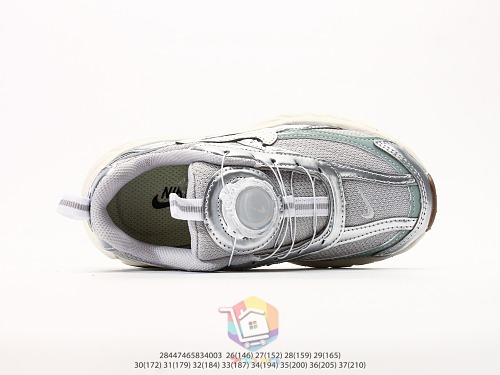 נעלי Nike לילדים עם כפתור סיבוב במקום שרוכים, בז', כסוף או שחור, תמונה 18