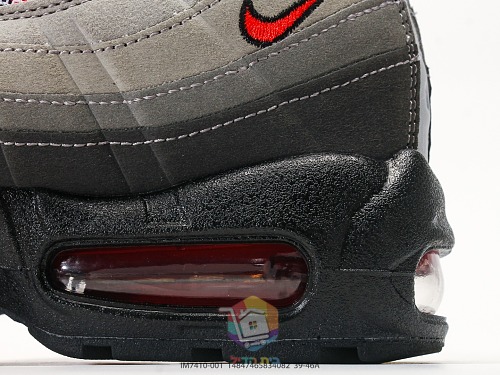 נעלי Nike Air Max 95 OG שחור, אפור ואדום, תמונה 4