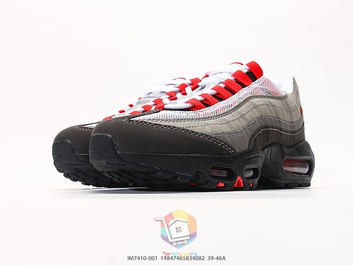 נעלי Nike Air Max 95 OG שחור, אפור ואדום, תמונה 6