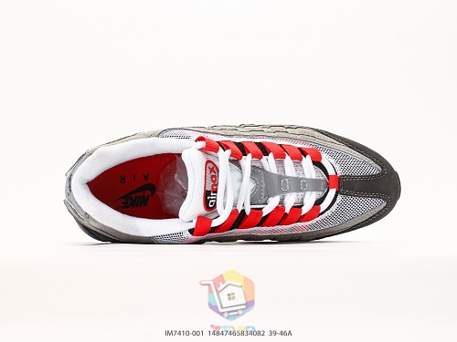 נעלי Nike Air Max 95 OG שחור, אפור ואדום, תמונה 8