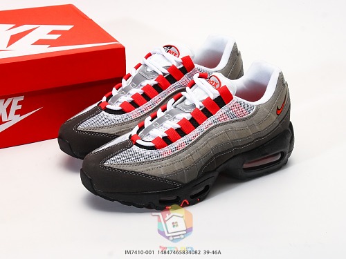 נעלי Nike Air Max 95 OG שחור, אפור ואדום, תמונה 10