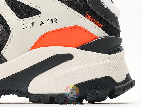 נעלי הליכה The North Face Ultra 112 שחור, שמנת וכתום, תמונה 4