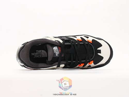 נעלי הליכה The North Face Ultra 112 שחור, שמנת וכתום, תמונה 8