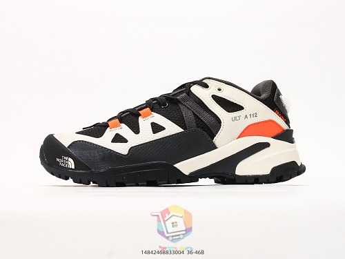נעלי הליכה The North Face Ultra 112 שחור, שמנת וכתום, תמונה 9