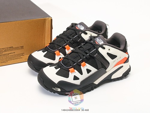 נעלי הליכה The North Face Ultra 112 שחור, שמנת וכתום, תמונה 10