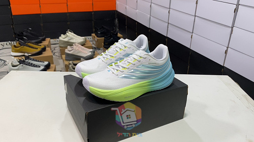 נעלי ריצה adidas Supernova Rise לבן, תכלת וירוק ליים, תמונה 2