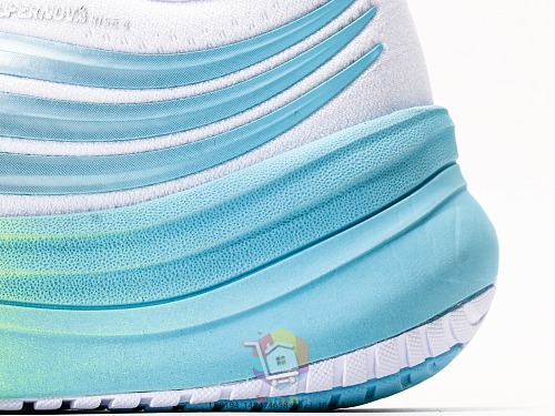 נעלי ריצה adidas Supernova Rise לבן, תכלת וירוק ליים, תמונה 4