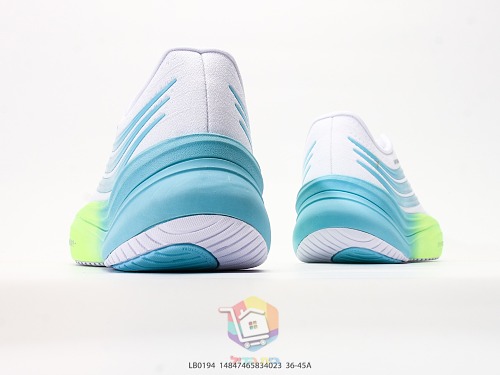 נעלי ריצה adidas Supernova Rise לבן, תכלת וירוק ליים, תמונה 5
