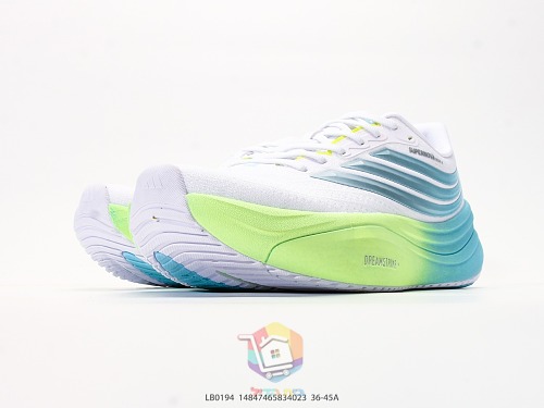 נעלי ריצה adidas Supernova Rise לבן, תכלת וירוק ליים, תמונה 6