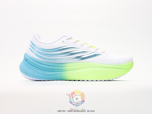 נעלי ריצה adidas Supernova Rise לבן, תכלת וירוק ליים, תמונה 1