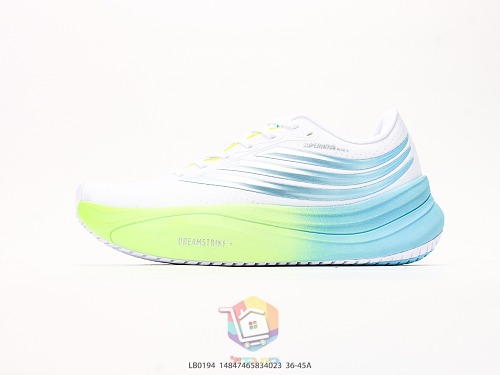 נעלי ריצה adidas Supernova Rise לבן, תכלת וירוק ליים, תמונה 9