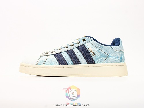 נעלי adidas Campus 00s בהדפס ג'ינס, תמונה 8