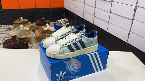 נעלי adidas Campus 00s בהדפס ג'ינס, תמונה 9