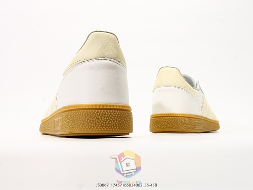 נעלי adidas Handball Spezial שמנת עם סוליית גומי חומה, תמונה 4