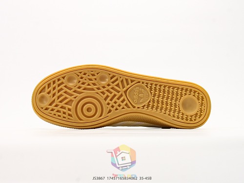 נעלי adidas Handball Spezial שמנת עם סוליית גומי חומה, תמונה 6