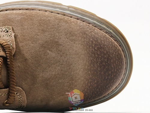 נעלי עבודה נמוכות Timberland מזמש, חום או חום צהבהב, תמונה 3