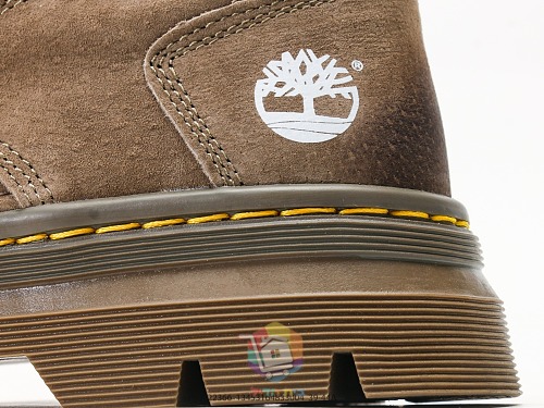 נעלי עבודה נמוכות Timberland מזמש, חום או חום צהבהב, תמונה 4