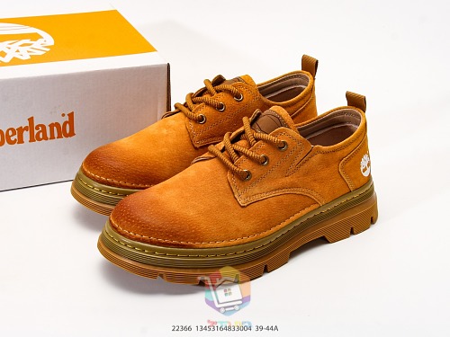 נעלי עבודה נמוכות Timberland מזמש, חום או חום צהבהב, תמונה 11