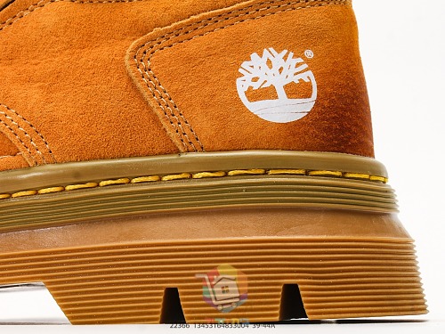 נעלי עבודה נמוכות Timberland מזמש, חום או חום צהבהב, תמונה 13