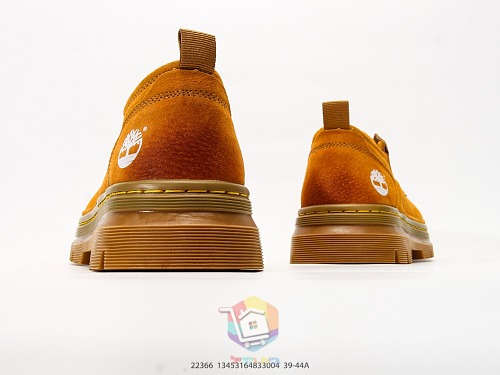 נעלי עבודה נמוכות Timberland מזמש, חום או חום צהבהב, תמונה 14