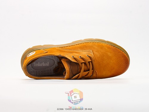 נעלי עבודה נמוכות Timberland מזמש, חום או חום צהבהב, תמונה 17