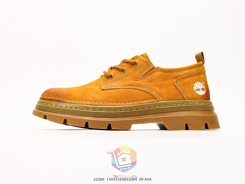 נעלי עבודה נמוכות Timberland מזמש, חום או חום צהבהב, תמונה 19
