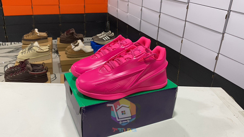 נעלי כדורסל Nike KD 19 ורוד פוקסיה, תמונה 2