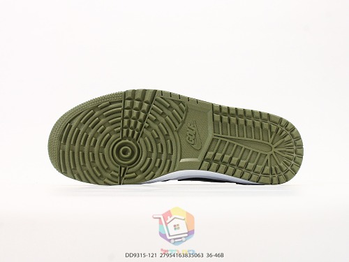 נעלי גולף Air Jordan 1 Low G זית, חום ולבן, תמונה 6