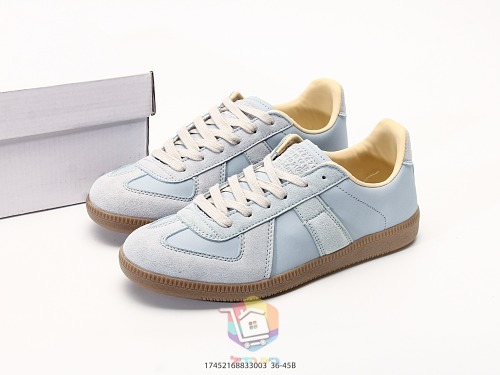 סניקרס Maison Margiela German Army Trainer, תכלת או חום ואפור, תמונה 2