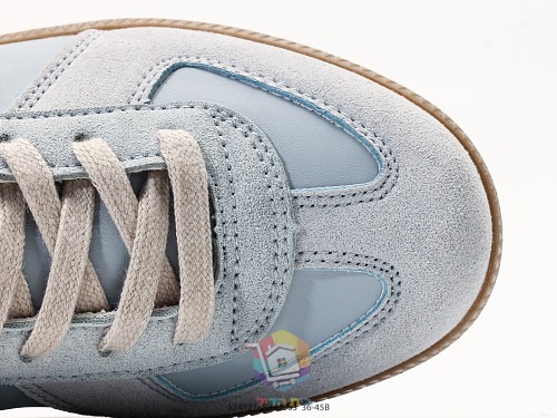 סניקרס Maison Margiela German Army Trainer, תכלת או חום ואפור, תמונה 3