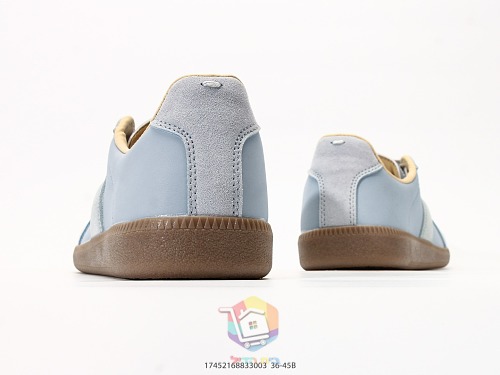 סניקרס Maison Margiela German Army Trainer, תכלת או חום ואפור, תמונה 5