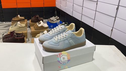 סניקרס Maison Margiela German Army Trainer, תכלת או חום ואפור, תמונה 10