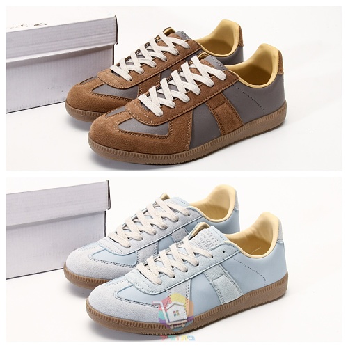 סניקרס Maison Margiela German Army Trainer, תכלת או חום ואפור, תמונה 21