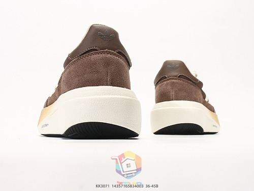 נעלי adidas SL 72 Pro חום עם פסים לבנים, תמונה 4