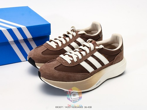 נעלי adidas SL 72 Pro חום עם פסים לבנים, תמונה 10