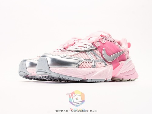 נעלי ריצה Nike V2K Run ורוד וכסף, תמונה 5