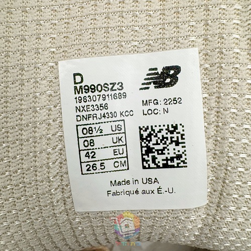 נעלי New Balance בשני דגמים, 993 אפור ו-990v3 אפרסק, תמונה 29