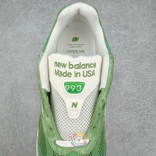 נעלי New Balance בשני דגמים, 991v2 אפור ו-993 ירוק, תמונה 18