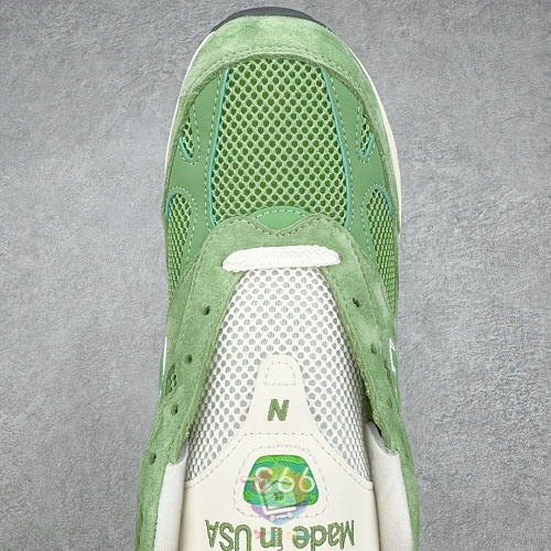 נעלי New Balance בשני דגמים, 991v2 אפור ו-993 ירוק, תמונה 19