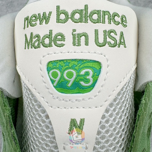 נעלי New Balance בשני דגמים, 991v2 אפור ו-993 ירוק, תמונה 28
