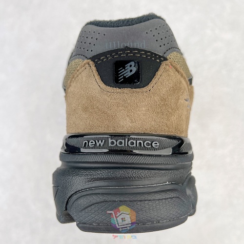 נעלי New Balance בשני דגמים, 990v3 בחום או ירוק זית ו-990v6 בשחור או אפור, תמונה 3