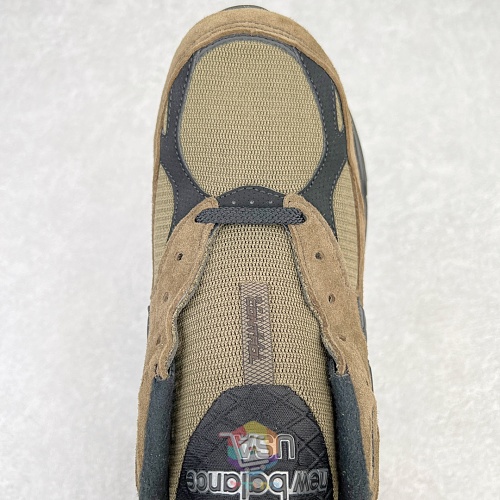 נעלי New Balance בשני דגמים, 990v3 בחום או ירוק זית ו-990v6 בשחור או אפור, תמונה 7