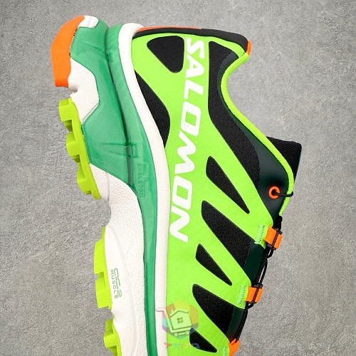 נעלי Salomon XT-4 OG ירוק זוהר, שחור וכתום, תמונה 5