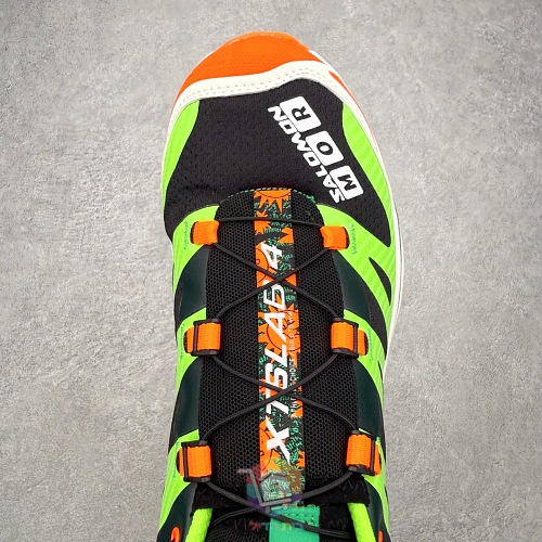 נעלי Salomon XT-4 OG ירוק זוהר, שחור וכתום, תמונה 7
