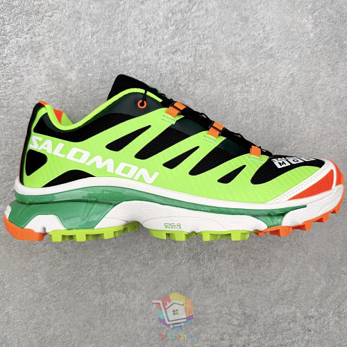 נעלי Salomon XT-4 OG ירוק זוהר, שחור וכתום, תמונה 1