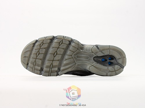 נעלי New Balance 740, אפור-שחור, שמנת-חום, אפור כהה-ירוק, לילך, תמונה 7