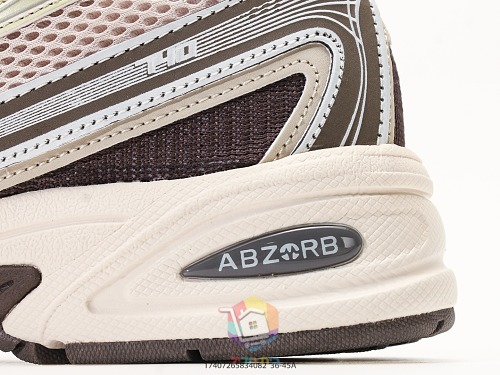 נעלי New Balance 740, אפור-שחור, שמנת-חום, אפור כהה-ירוק, לילך, תמונה 12