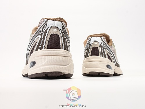 נעלי New Balance 740, אפור-שחור, שמנת-חום, אפור כהה-ירוק, לילך, תמונה 13