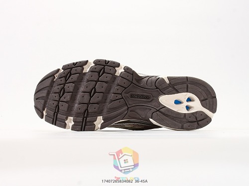 נעלי New Balance 740, אפור-שחור, שמנת-חום, אפור כהה-ירוק, לילך, תמונה 15