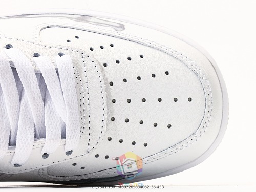 נעלי Nike Air Force 1 Low בשתי מהדורות, Kobe Protro לבן-כתום ו-Skeleton לבן, תמונה 13